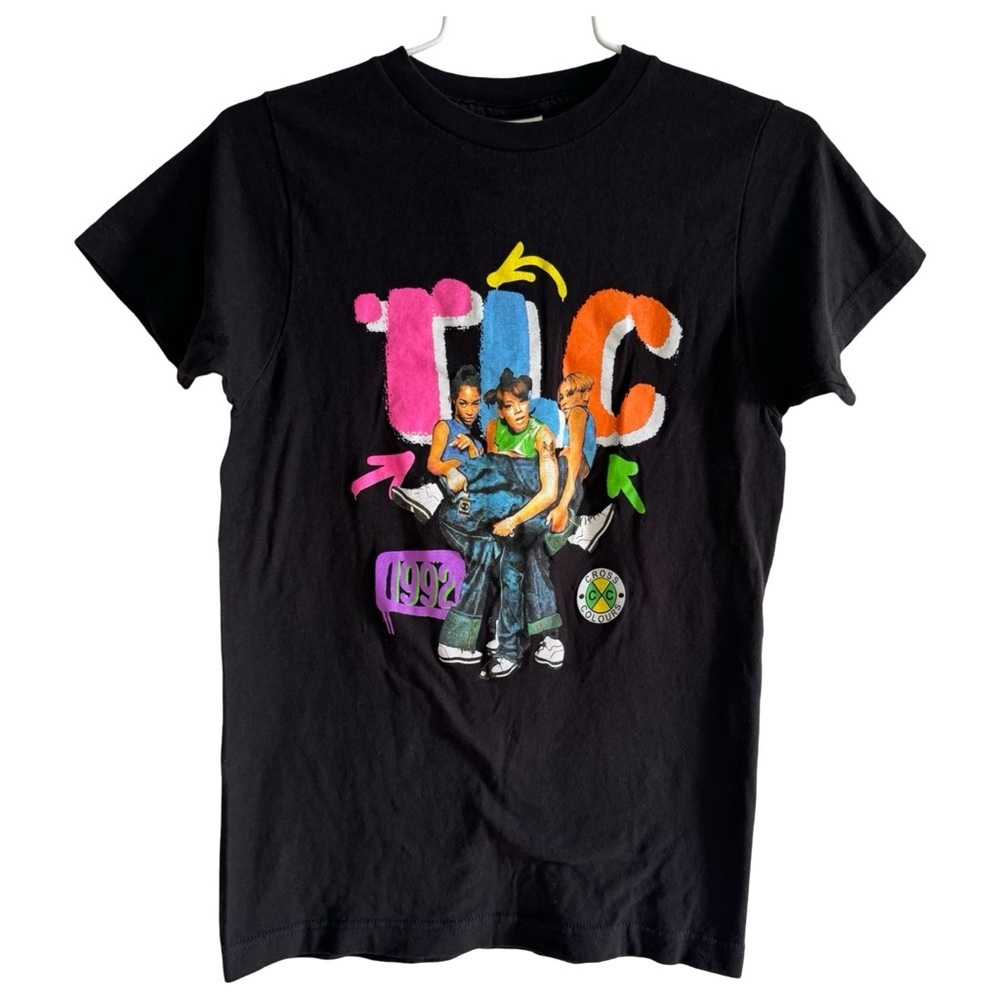 Cross Colours TLC 90s Inspired Band Tee Size XS